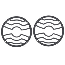 2 Grilles de Protection pour Haut-Parleur en Alliage D'Aluminium de 6,5 Pouces, Universelles pour Bateau Ă Moteur et Voiture