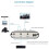 5.1-Audiodecoder DTS/AC3/PCM Optischer zu Stereo-Surround-Digital-Analog- HD 2 SPDIF Koaxial EU-Stecker 6