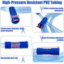 10 Pack Extended Suction Connection Tube, 80in Suction Tubing - Replacement Tubing for 8mm Standard Interface Devices