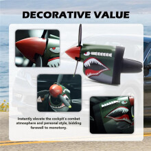 Plane Car Vent Decor,Air Vent Clips Fit for Horizontal/Vertical Air Vents,Car Airs Freshener with Rotating Propeller