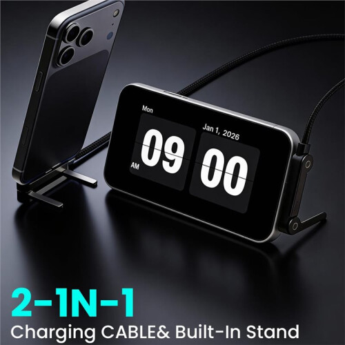 Câble de Charge USB-C 65 W avec Support pour Charge Rapide et Synchronisation des Données 2