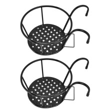 Iron Art Hanging Planters for Garden