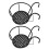 Iron Art Hanging Planters for Garden 1