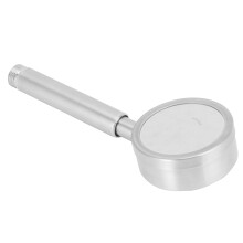 Soffione doccia staccabile G1/2 224 g 22 cm spazzolato