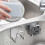 Stainless Steel Kitchen Sink Sponge Rack Self Adhesive Drain Storage Holder 8