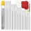 75 Pack Premium Large Eye Needles for Hand Sewing with 4 Needle Threaders, Assorted Sizes, Embroidery Needles 2