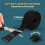 Adjustable Cable Strap, 5m X 25mm, Reusable Cinch Strap, Strong Grip, Hook and Loop Multi-Purpose Fastening Strap Kit. 3