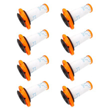 8 Filtros para Aspiradora Inalámbrica para X-Force Flex 9.60, Lavables y Reutilizables, con Cabezal de Lavado y Accesorios para Mopa de Suelo.