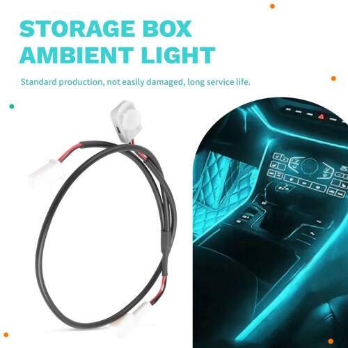 Car Interior Central Control Storage Box Atmosphere Ambient Light Ice  for  Camry 2018-2021 2