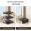 Multi Layer Stackable Plastic Kitchen Shelves for Efficient Food Preparation and Space Saving Storage 1