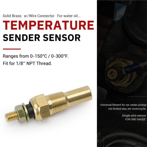 3 Pcs Generator Set Accessory M10 150  Temperature Sensor for Measuring Oil Temperature and Water Temperature 1