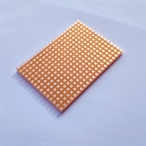 Dissipador de Calor Ultrafino em Cobre Puro para Resfriamento de HDD/SSD de 2,5 Polegadas, 100x70mm, 3mm