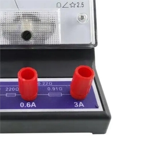 Electric Amperemeter Analog Galvanometer Ampere Meter for Students Labs Class