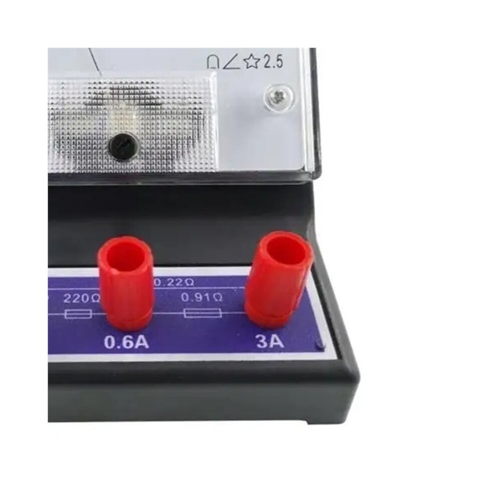 Electric Amperemeter Analog Galvanometer Ampere Meter For Students Labs Class 6031940179659