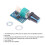 5pcs  12V 4Pin Single Channel Fan Speed Controller PWM Speed Controller 25KHZ Motor Control with Rotary Potentiometer 3