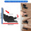 8 Pack Folding Brackets, Heavy-Duty Self-Locking Hinges with Screws, Foldable Lock Extension Support Brackets 3
