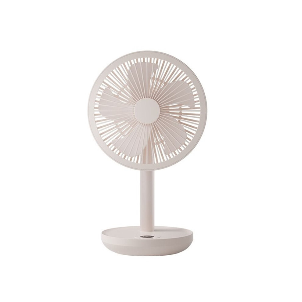 Oscillating Desktop Fan 4000Mah Usb Rechargeable Quiet Table Fan 5 Wind Speeds Adjustable Portable Cooling Fan A 6032896304829