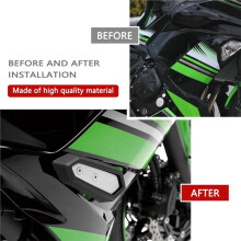 Rahmenschützer, Sturzpads, Motorschutzabdeckung für für 650 KRT EDITION Z650 2025 2026 Silber