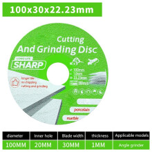 Disc Φ100-125mm X22.23mm Diamonds Saw Blade Ceramic Tile Jade Special Polishing Cutting Blade Brazing Glass Cutting 125