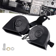BB5Z13832A 12V Dual High Low Note Electric Snail Horn Waterproof Fit per Explorer Expedition Mustang Raptor