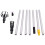 2 Set High Ceiling Light Bulb Changer, Light Bulb Changer, Assembled Light Bulb Extension Rod 3