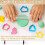 4-Piece Polymer Clay Acrylic Rolling Pin Set - Clear Slab Roller Tools with Thickness Rings for DIY 4