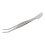 Long Bonsai Tweezers Crescent Moon Head 1