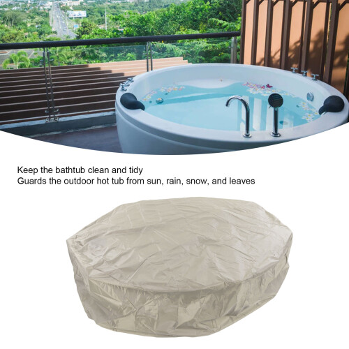 Round Hot Tub Cover 215x70cm