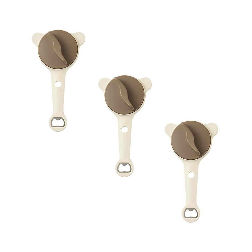 Advanced 4-In-1 Can Opener For Weak Hands, Adjustable Multi-Function Bottle Opener For Seniors With Arthritis 6032294254474