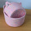 Natural Cotton Rope Basket for Bathroom 15