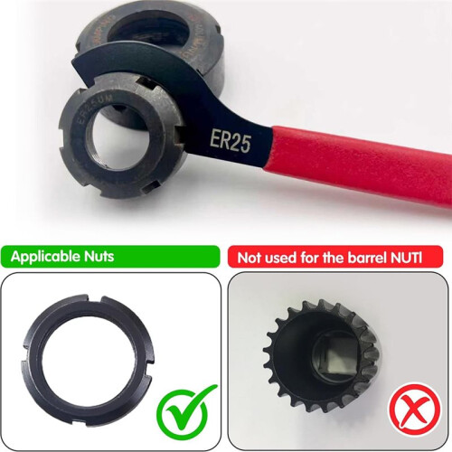 10pcs Coilover Spanner Wrench Set for Suspension System and Shock Adjustment, Non-Slip Hook C Design 2