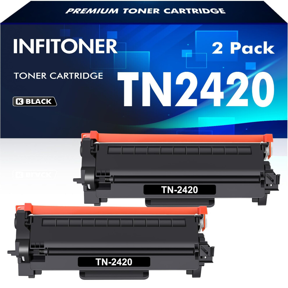 Tn2420 Tn-2420 Mfc L2710dw Toner: Compatible With Brother Hl-L2350dw Hl L2350dw Dcp-L2530dw Mfc-L2710dn Hl-L2310d Mfc-L2750dw Dcp-L2750dw Dcp-L2510d 5004093662379