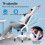 ELFORDSON ELFORDSON Mesh Office Chair Ergonomic Adjustable Headrest Swivel Computer Gaming 3