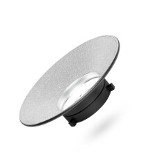 Breed Reflectorschotel met Hoge Reflectiviteit en Bowens-Vatting voor Buitenfotografie, Vergroot de Lichtspreiding en Vermindert