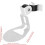 Wall Mount Bracket for  Era 100, Wireless Speaker Space Saving  Home Metal Wall Stand Holder, White 7