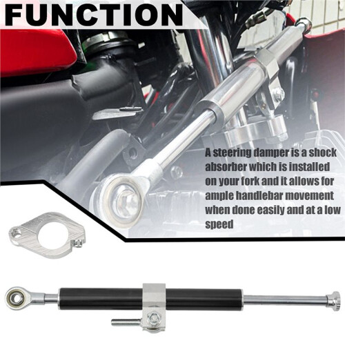330MM Motorcycle  Direction Damper Accessories Fork Stabilizer Motorcycle Steering Damper 2