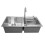 Stainless Steel Double Bowl Kitchen Sink 6