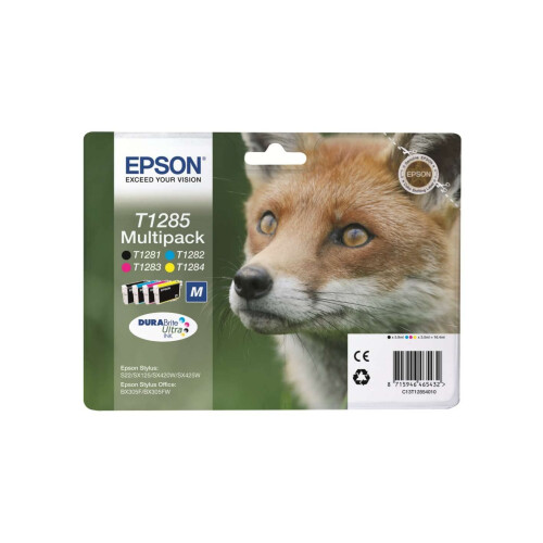 Epson Epson T1285 Fox DURABrite Ultra Multipack 4-colours Ink 2