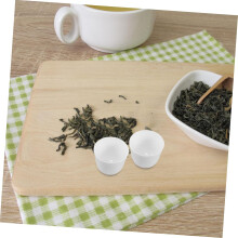 Paquete de 4 tazas de té de porcelana, hechas a mano, de kung fu chino, resistentes al calor.