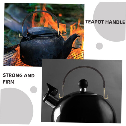 2 piezas de accesorios para té, tetera con mango reemplazable, práctico mango reemplazable para tetera. 1