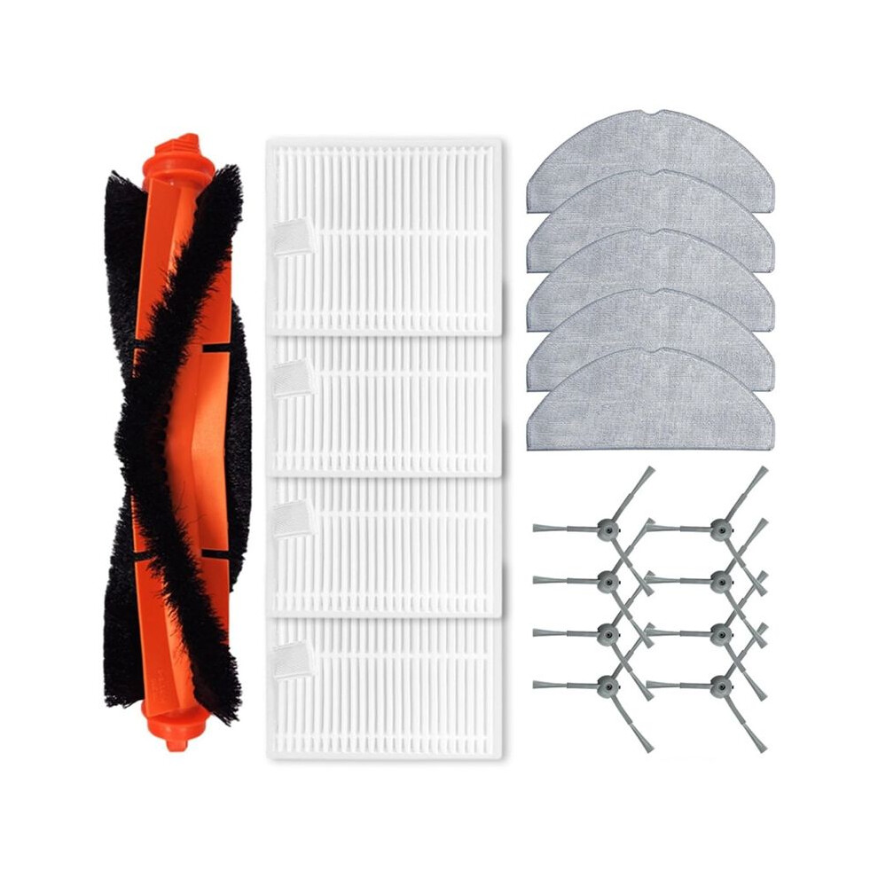 Replacement Parts For Lubluelu L20 For V8 Pro Robot Vacuum Cleaner Main Side Brush Hepa Filter Mop Cloth 4713160698098