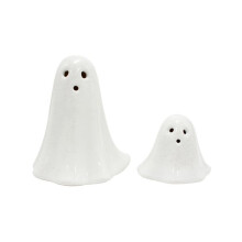 Halloween Ceramic Set Desktop Ornaments Haunted House Escape Room Decorations Suitable for Christmas & Halloween