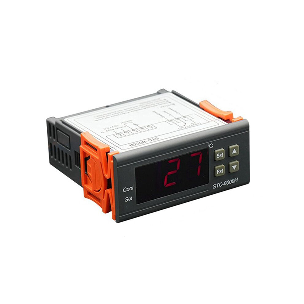 Stc-8000H Seafood Machine Temperature Control Cold Storage Cabinet Thermostat Single Cooling Over Alarm 220V 6033402119128