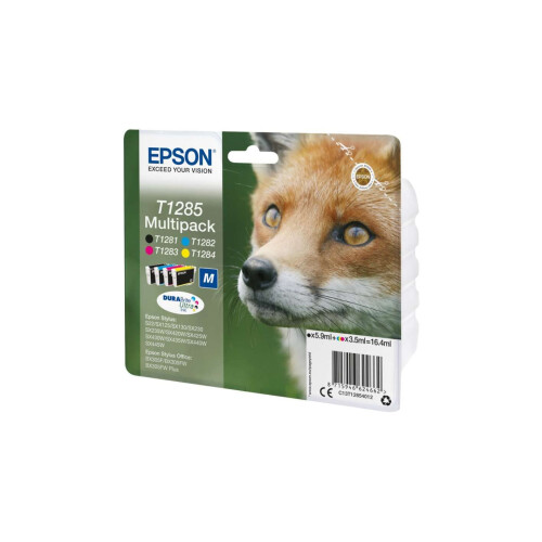 Epson Epson T1285 Fox DURABrite Ultra Multipack 4-colours Ink