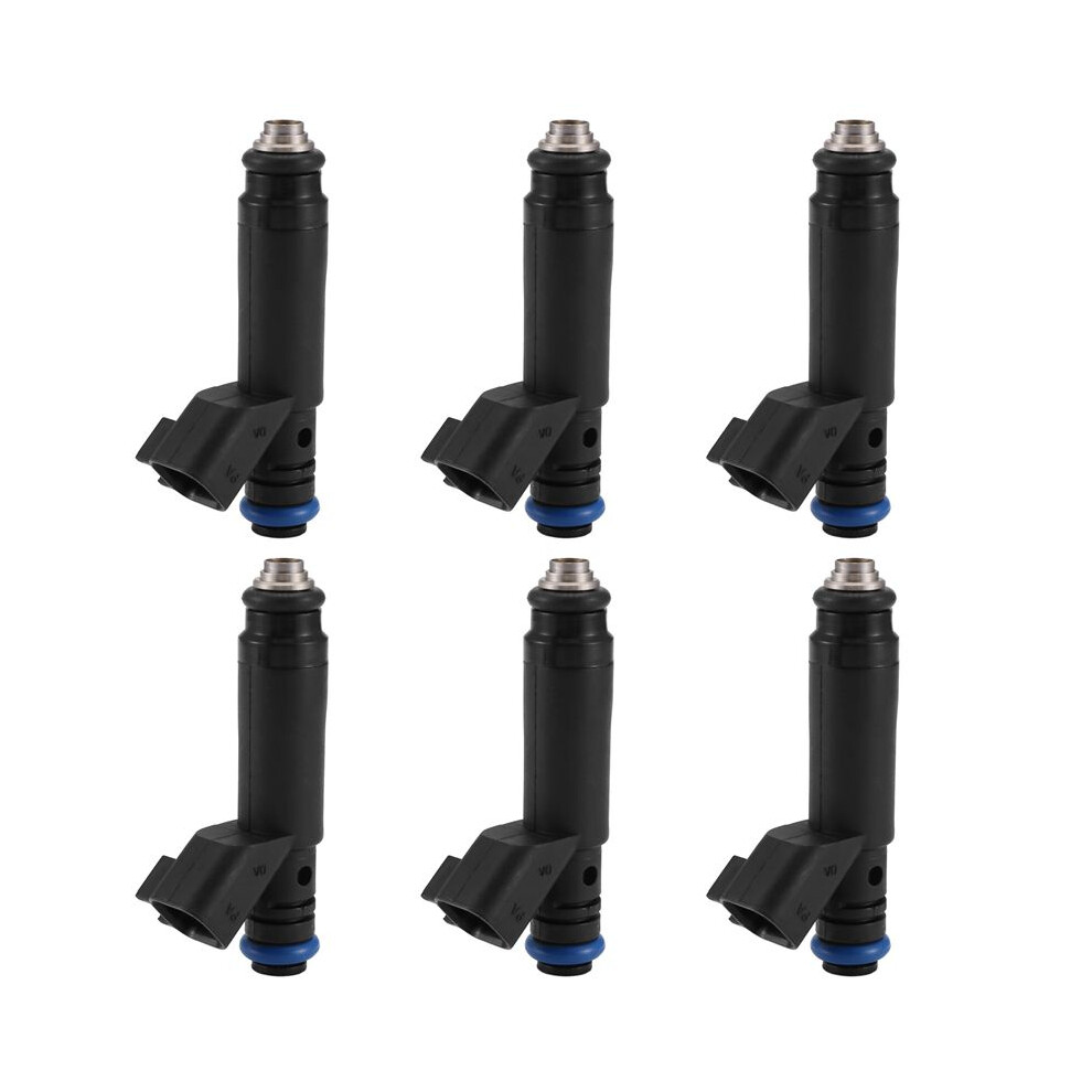 6Pcs New Xf2e-C4b Xf2ec4b Fuel Injectors For Mustang Windstar 1999-2004 3.8L 3.9L V6 4712372603869