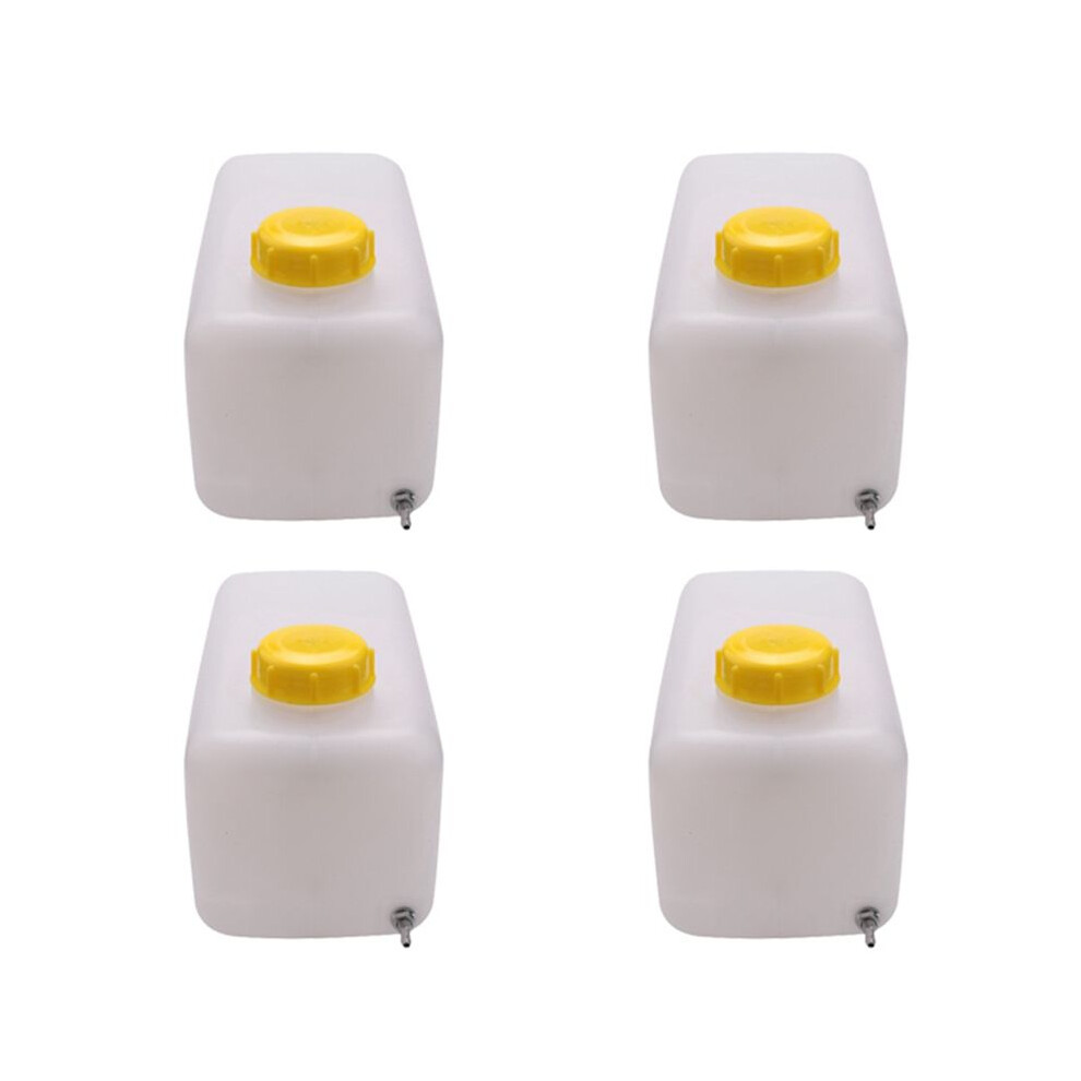 5.5L Plastic Air Parking Heater Fuel Tank Gasoline Oil Storage For Eberspacher Truck Caravan Fuel Oil Gasoline Tank White/Yellow 4712762749139