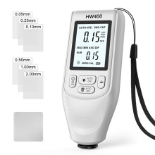 Automatic HW400 Car Paint Thickness Gauge 0-2000UM Inspection Tools Tester Digital Car Paint Measuring Device White