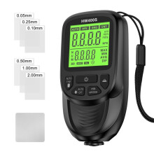 Digital Car Paint Thickness Gauge HW400S Coating Thickness Meter Automotive Coating Measurement Device Black