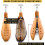 Adjustable Shaping Amplifier, Shoe Last, Solid Wood Shoe Support, Adjustable Support Width, Paint(M Size) 4