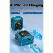 For Battery Charger Portable Replacement Charger for 14.4-20V Lithium-Ion Tool Batteries